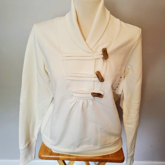 Old Navy Tops - NWT! Old Navy Shawl Collar Sweatshirt - Size L